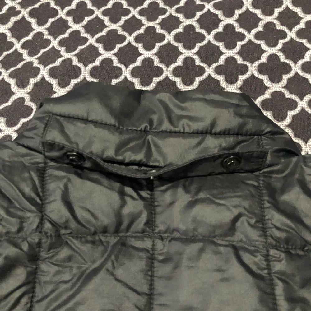 North Face Boy Camo Black White Puffer Thermoball ECO Jacket Zip Large 14/16 AB1
